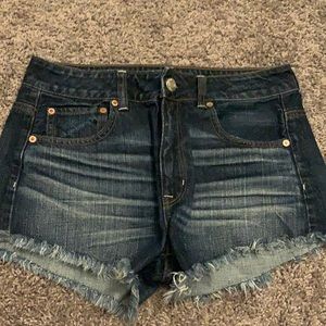 American Eagle Denim Hi-Rise Festival Shorts